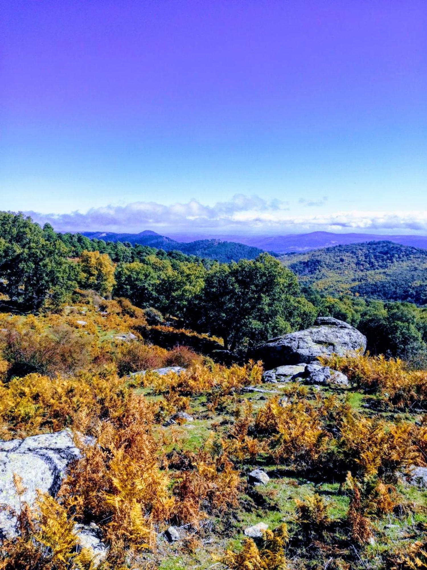Ruralrut-El Tiemblo Wifi, Cabina De Hidromasaje, Aire Acondicionado Y A Pocos Metros De Zonas De Bano Naturales Eksteriør billede